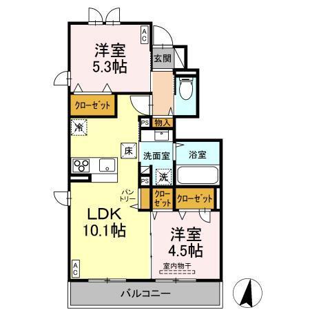  間取り図写真