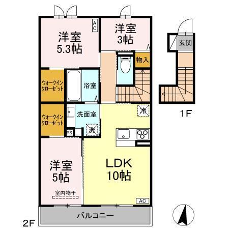  間取り図写真