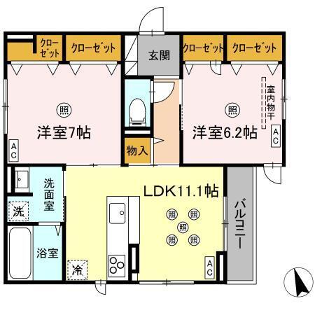  間取り図写真