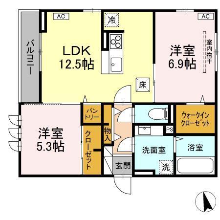  間取り図写真