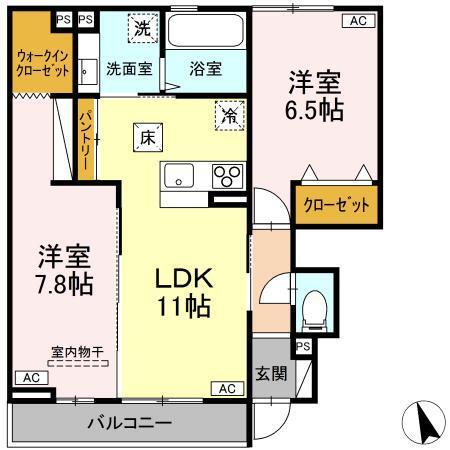 間取り図写真