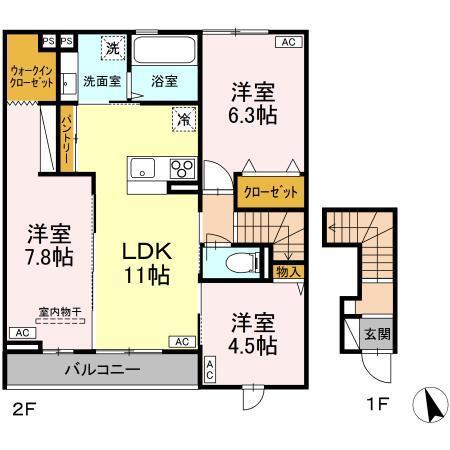  間取り図写真