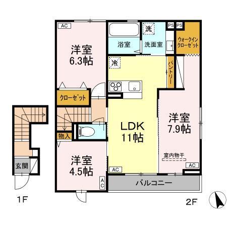  間取り図写真