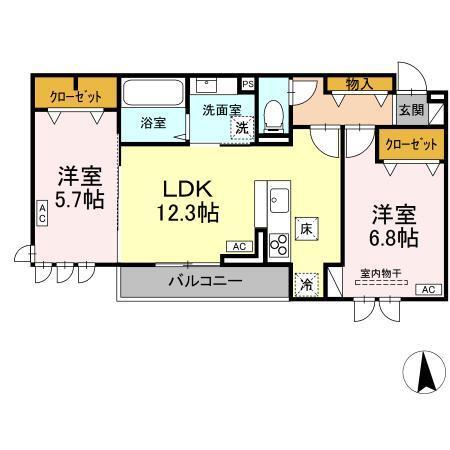  間取り図写真