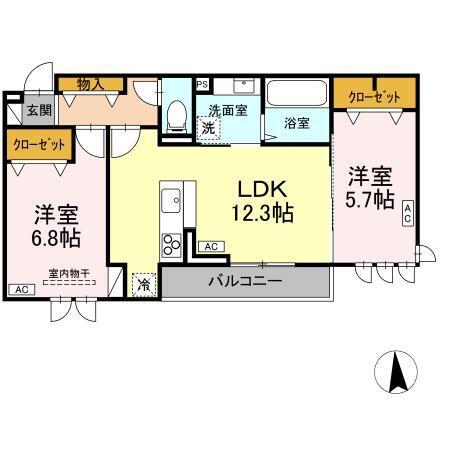  間取り図写真