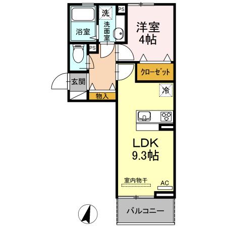 ボヌール Ｆ（305） 間取り図画像