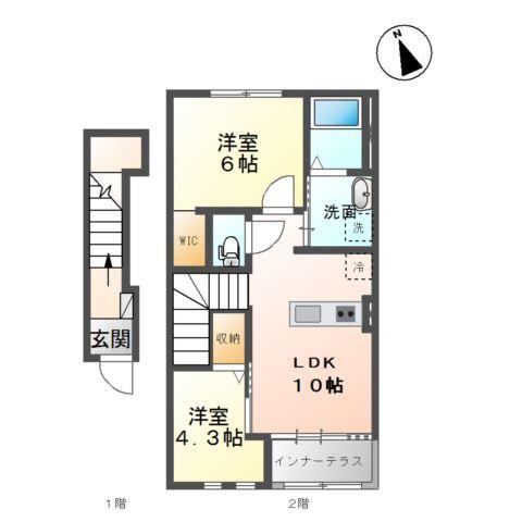  間取り図写真