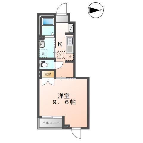 ウィングコートＡ 間取り図画像