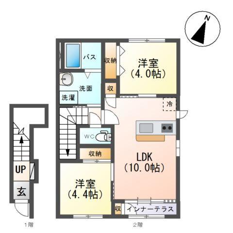 ルミナス 間取り図画像