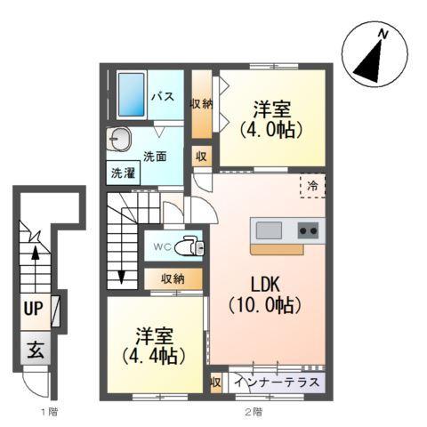 ルミナス 間取り図画像