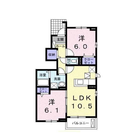 アウローラ（101） 間取り図画像