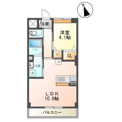 柳生新築マンション工事 間取り図画像