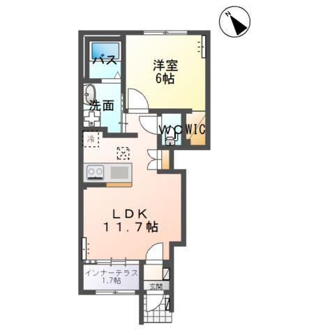 カームホームⅡ 間取り図画像