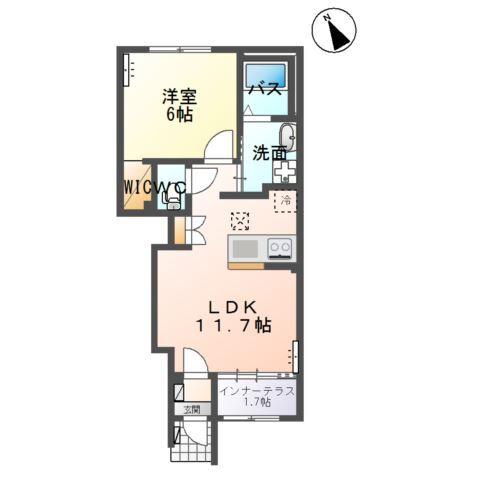 カームホームⅡ 間取り図画像