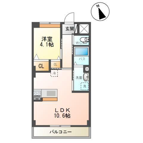 柳生新築マンション工事 間取り図画像
