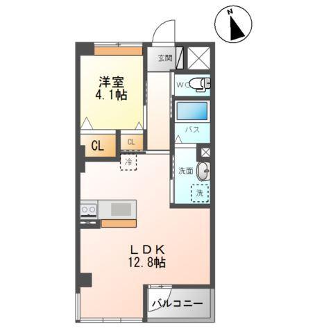 柳生新築マンション工事 間取り図画像