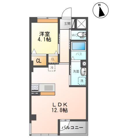 柳生新築マンション工事 間取り図画像