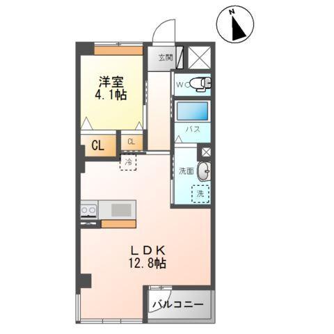 柳生新築マンション工事 間取り図画像