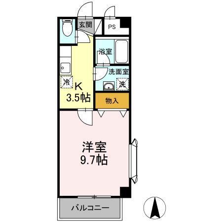 ＣＯＭＦＯＲＴ　ＰＬＡＣＥ（203） 間取り図画像
