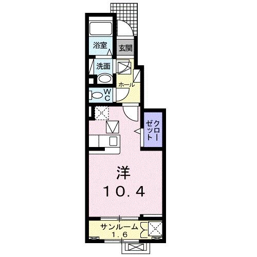 シャトルガーデンＦＳ．Ⅱ（103） 間取り図画像