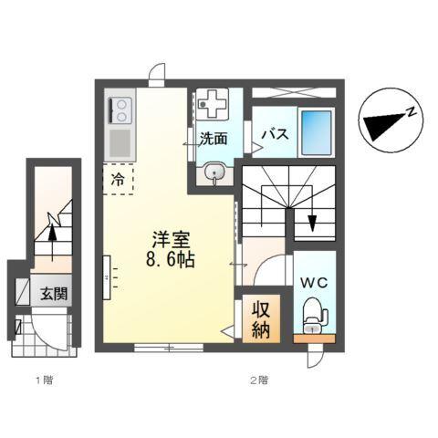 ビッグマーシュ 間取り図画像