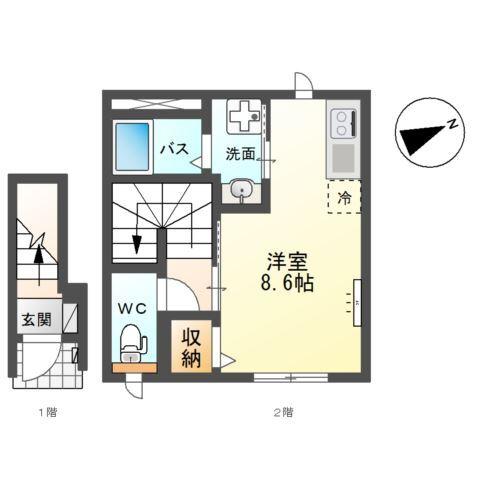 ビッグマーシュ 間取り図画像