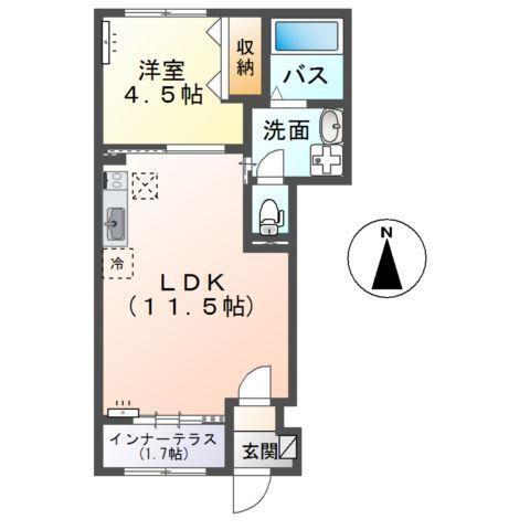 六丁の目北町新築アパート 間取り図画像