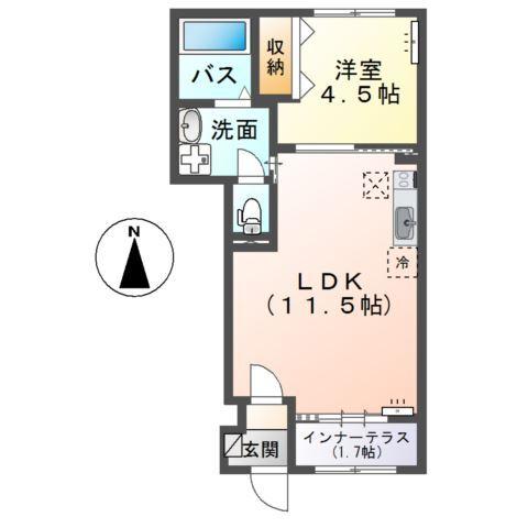 六丁の目北町新築アパート 間取り図画像
