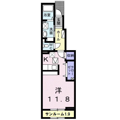 グリーン　ヴィレッヂ　Ⅱ（103） 間取り図画像