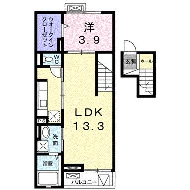 Ｃｅｎｔｒａｌ　Ｃｏｌｉｎｅ（404） 間取り図画像
