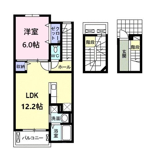 マサキヤＣ（303） 間取り図画像