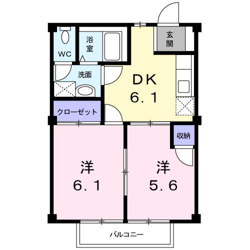 レジデンスオリーブＹ（103） 間取り図画像
