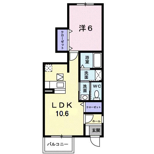 エレガント（103） 間取り図画像