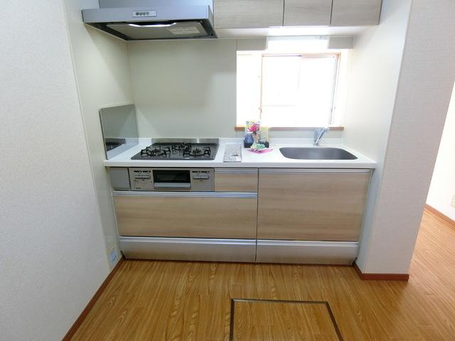 リバーサイドシャトー　ＡＢＣ（B102） キッチン