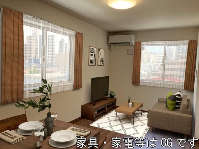ＤＨＣＲ広瀬町（301） リビング