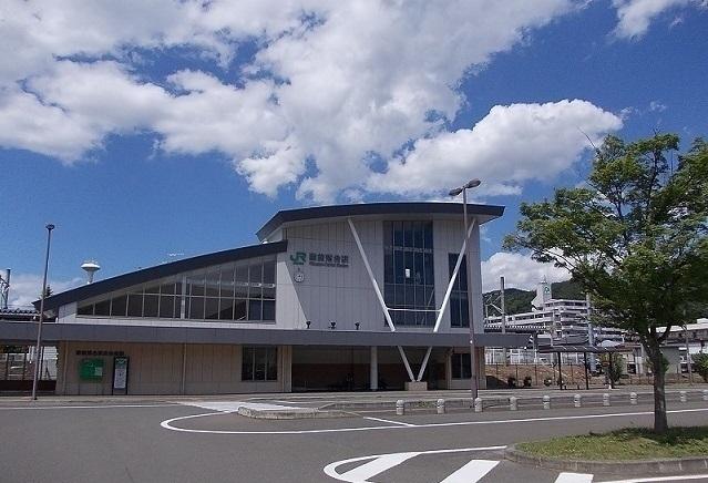ＪＲ仙山線陸前落合駅：2150m