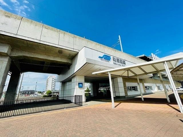 仙台空港鉄道　美田園駅：1000m