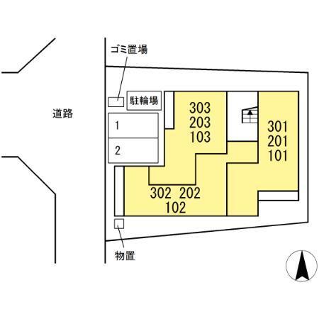 Ｄ−ＲＯＯＭ 大和町（302） その他