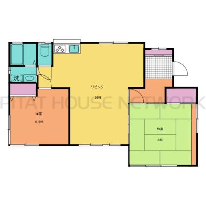 矢作町621番地3貸家（-） 間取り図写真