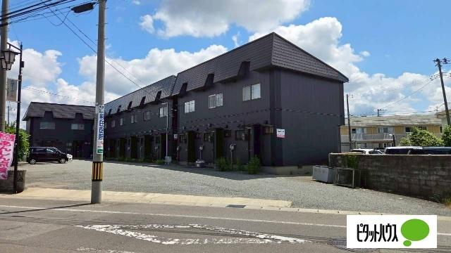 秋田市手形田中2棟アパート 外観