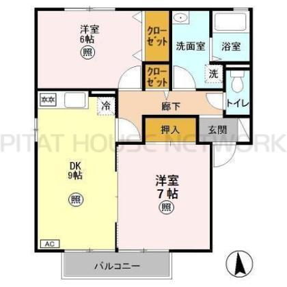  間取り図写真