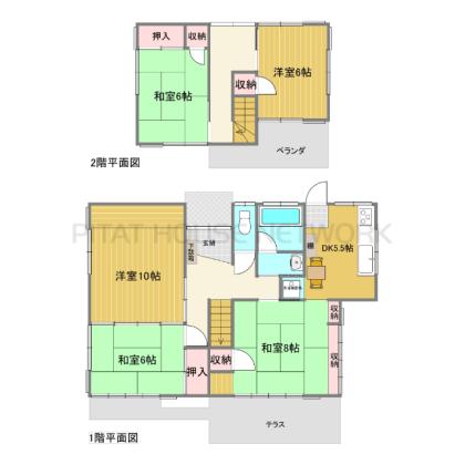  間取り図写真