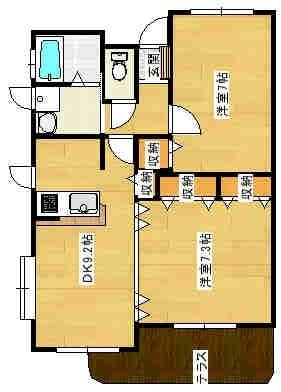  間取り図写真