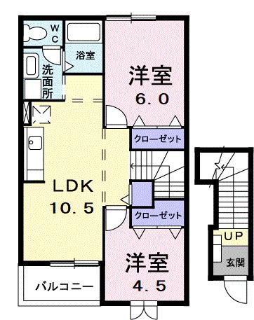 カーサプラシード（202） 間取り図画像