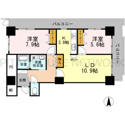  間取り図写真