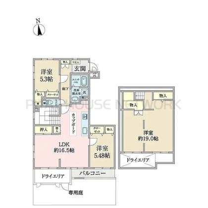  間取り図写真