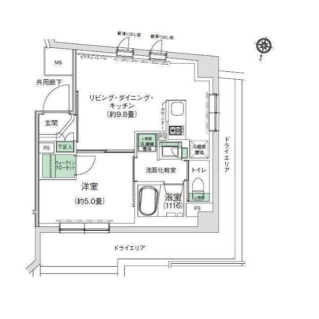  間取り図写真