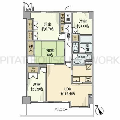 間取図(平面図)