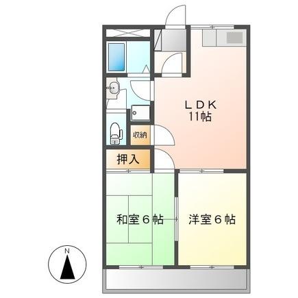 ガーデンプレイスめいわ 間取り図画像