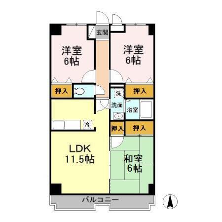 間取図(平面図)